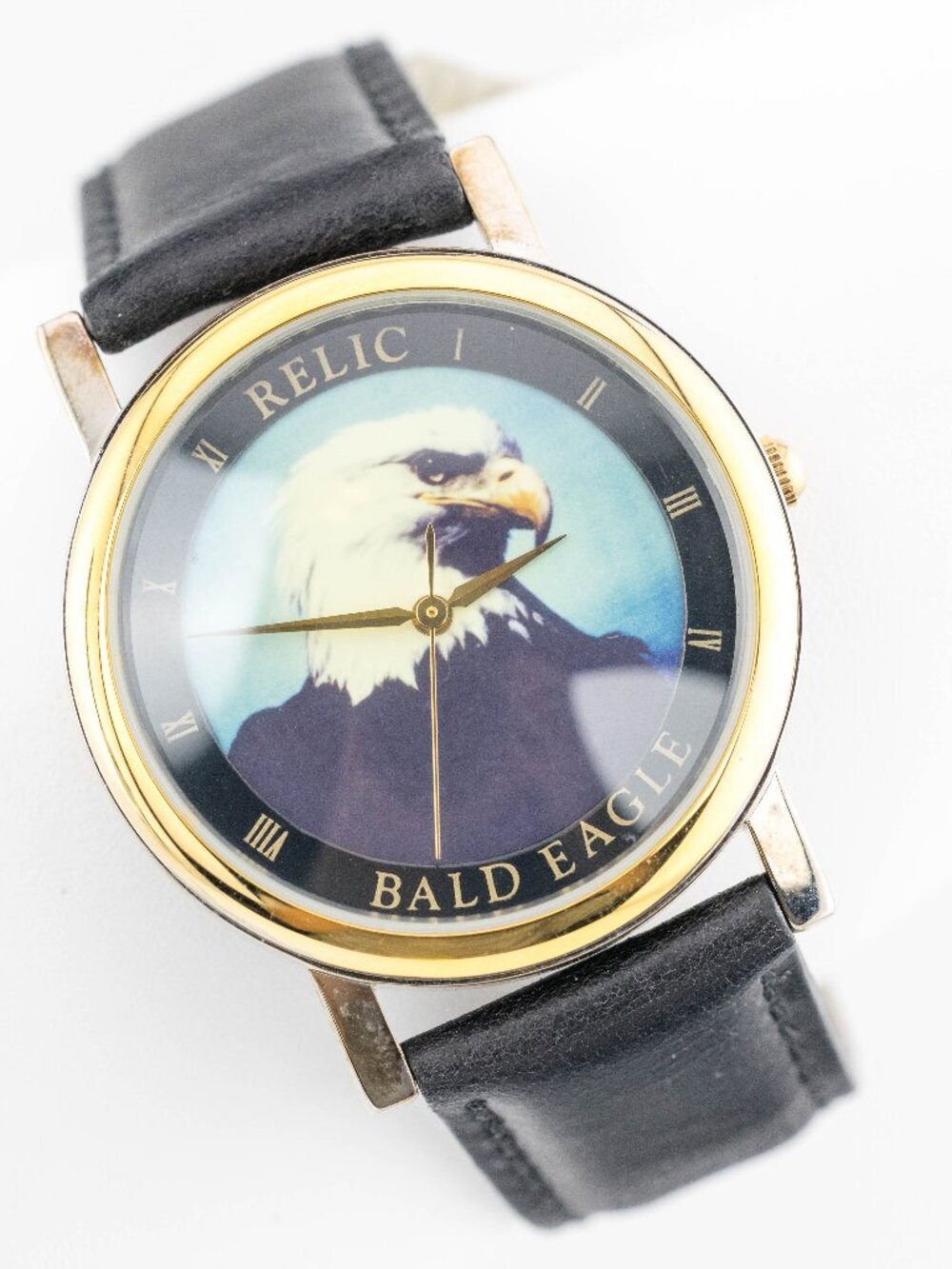 Relic ZR-95007 Three-Hand Quartz Analog Men's Watch New Battery